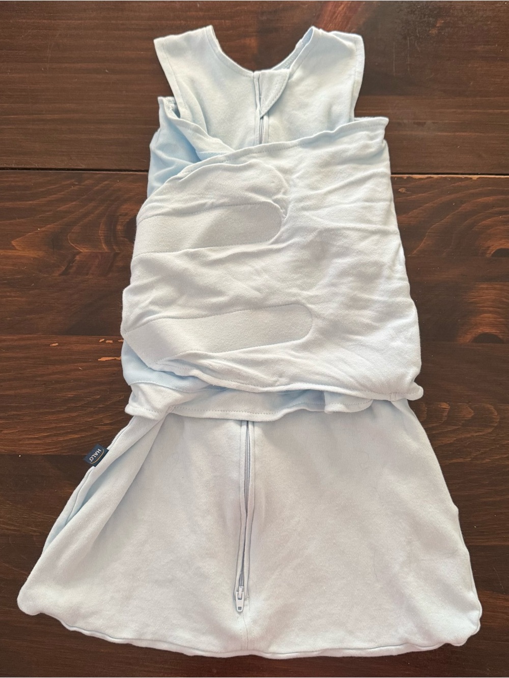 HALO Cotton Sleep Sack Swaddle Blue 3-6 Months